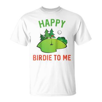 Lustiges Golfspielzeug Happy Birdie To Me Golfer Papa Onkel Geburtstagsgeschenk Raglan T-Shirt - Geschenkecke