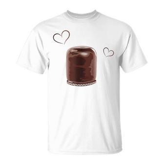 Lustiges Pudding-Liebhaber T-Shirt, Herziges Motiv für Fans - Seseable