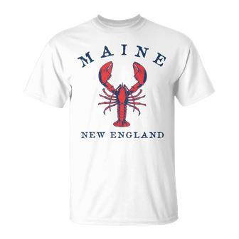 Maine Lobster Graphic T-Shirt - Monsterry UK