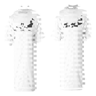 Mama Duck 4 Ducklings Animal Family G T-Shirt - Monsterry