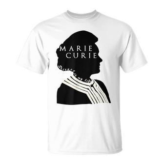 Marie Curie Science Chemie T-Shirt - Seseable
