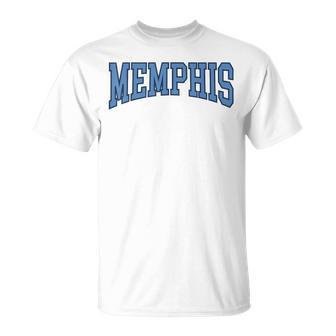 Memphis Text T-Shirt - Monsterry