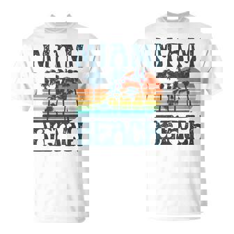 Miami Florida Beach Summer Vacation Vintage T-Shirt - Thegiftio