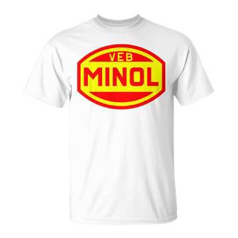 Minol Veb Folkseigenen Berieb Minol T-Shirt - Seseable