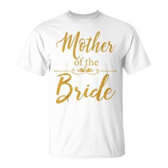 Mother Of The Bride Wedding T-Shirt - Monsterry DE