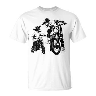 Motocross Motorcycle Wie Derater So Der Son T-Shirt - Geschenkecke