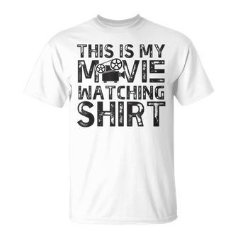 This Is My Movie Watching Family Moving Night T-Shirt - Monsterry