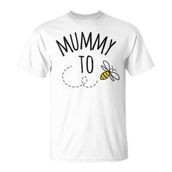 Mummy To Bee I'm Going To Be A Mum Pregnancy Announcement T-Shirt - Thegiftio UK