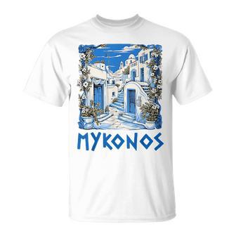 Mykonos Souvenir Mykonos Greece Mykonos T-Shirt - Geschenkecke