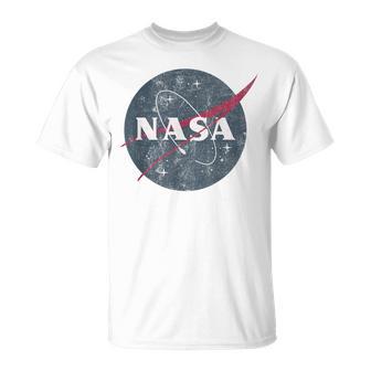 Nasa Simple Vintage Logo T-Shirt - Seseable