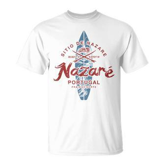 Nazare Portugal Surfing Vintage T-Shirt - Monsterry AU