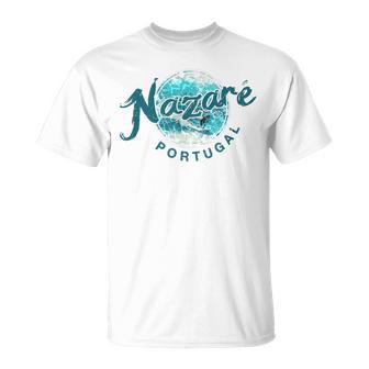 Nazare Portugalintage Surf Camiseta unisex - Regaloses