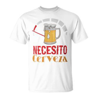 Necesito Cerveza Mexican Beer T-Shirt - Monsterry CA