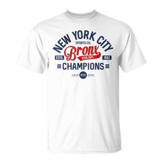 New York City Sport Co Football Baseball Basketball Fan T-Shirt - Monsterry