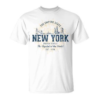 New York Estados Unidos Estilo Retrointage Nueva York Camiseta unisex - Regaloses