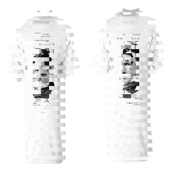 Nikola Tesla De Charol Camiseta unisex - Regaloses