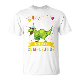 Niños 3 Cumpleaños Niño Y Niña Dinosaurio Regalo De 3 Años Camiseta unisex - Regaloses