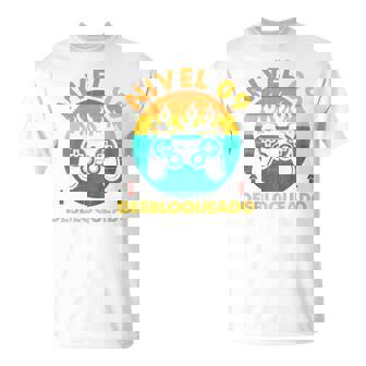 Niños Nivel 9 Desbloqueado Gamer 9 Años Niño Nivel 9 Unlocked Camiseta unisex - Regaloses
