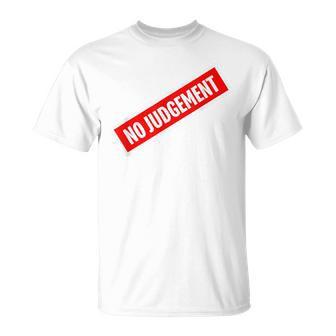 No Judgement Gay Lgbt Pride T-Shirt - Monsterry AU