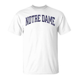 Notre Dame Vintage City T-Shirt | Mazezy