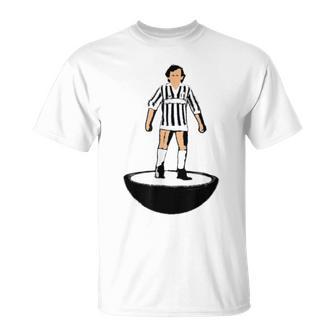 N°10 Michel Platini Blanc Pour Joueur Subbuteo Années 80 T-Shirt - Cadeauxyz