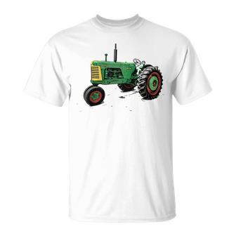 Old Oliver 88 Tractor T-Shirt - Seseable