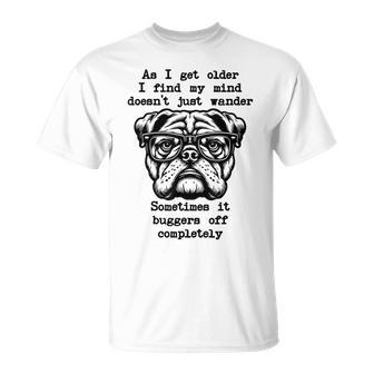 As I Get Older Women Retirement Fathers Day Dog T-Shirt - Monsterry AU