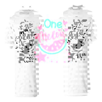 One In A Melon Cousin Watermelon Family Matching T-Shirt - Thegiftio