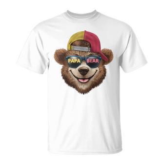 Papa Bär Papa Bear Lustig Für Papa Spruch Lustig Raglan T-Shirt - Geschenkecke