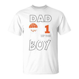 Papa Des 1 Basketball -Basketballson 1 Jahren 1 Jahre Alt T-Shirt - Geschenkecke