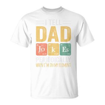 Papa Ich Erzähle Papa Witze Regelmäßigatertag T-Shirt - Geschenkecke