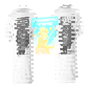 Paresseux Temps De Pêche T-Shirt - Cadeauxyz
