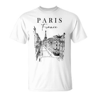 Paris France City Of Love Paris Traveling Paris Is Calling T-Shirt - Thegiftio UK