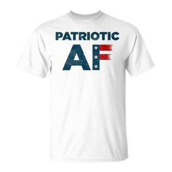 Patriotic Af American Flag Destroyed For July 4Th T-Shirt - Monsterry AU