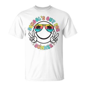 Peace Out For School Summer T-Shirt - Seseable