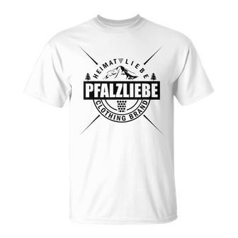 Pfalzpower Pfalzliebe Weinfest Weinschorle Schorle Palatine T-Shirt - Seseable