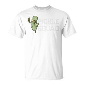 Pickle Squad Costume Apparel Pickle Lover T-Shirt - Monsterry CA