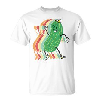 Pickle Squad Cucumber Vegetarian Vegan Pickles Lover T-Shirt - Monsterry AU