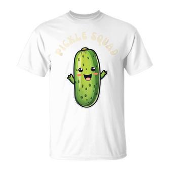 Pickle Squad Pickles Lover T-Shirt - Monsterry