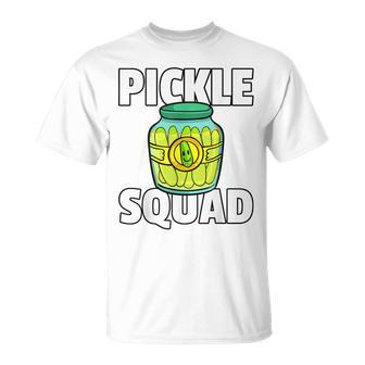 Pickle Squad For A Pickle Lover T-Shirt - Monsterry UK
