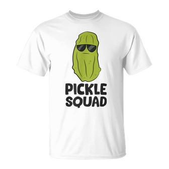 Pickle Squad Pickles Food Team Pickles T-Shirt - Monsterry CA