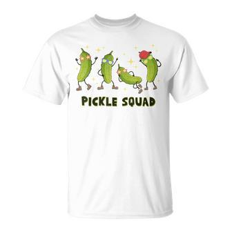 Pickle Squad Vegan Pickle Costume Pickle Squad T-Shirt - Monsterry