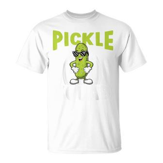 Pickle Squad Vegan Cucumber Pickle Lover T-Shirt - Monsterry AU