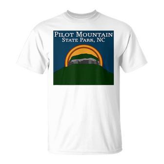 Pilot Mountain State Park North Carolina Nc T-Shirt - Monsterry UK