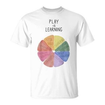 Play Is Learning Teacher T-Shirt | Mazezy DE