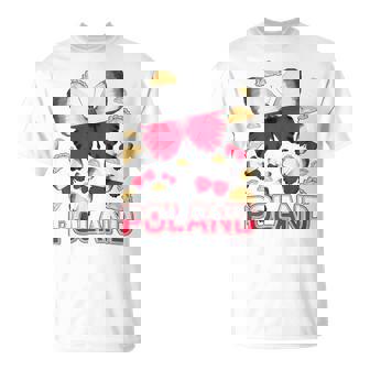 Polska Ideas Polacas Para Niños Con Bandera De Polonia & Pierogi Camiseta unisex - Regaloses