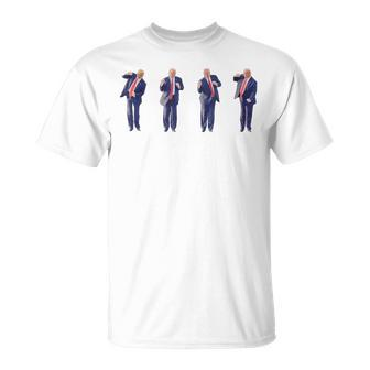 Potus 45 Dance Trump Dance Save America Trump 4547 T-Shirt | Mazezy