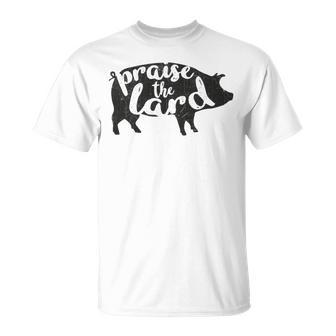 Praise The Lard Keto Pig Pork T-Shirt - Monsterry CA