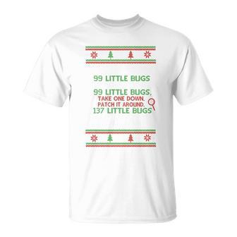 Programmer Ugly Christmas Sweater T-Shirt - Cadeauxyz