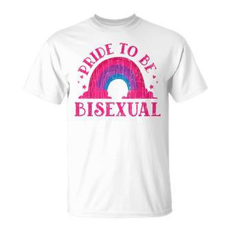 Proud To Be Bisexual Pride Lgbtq Graphic T-Shirt - Thegiftio UK